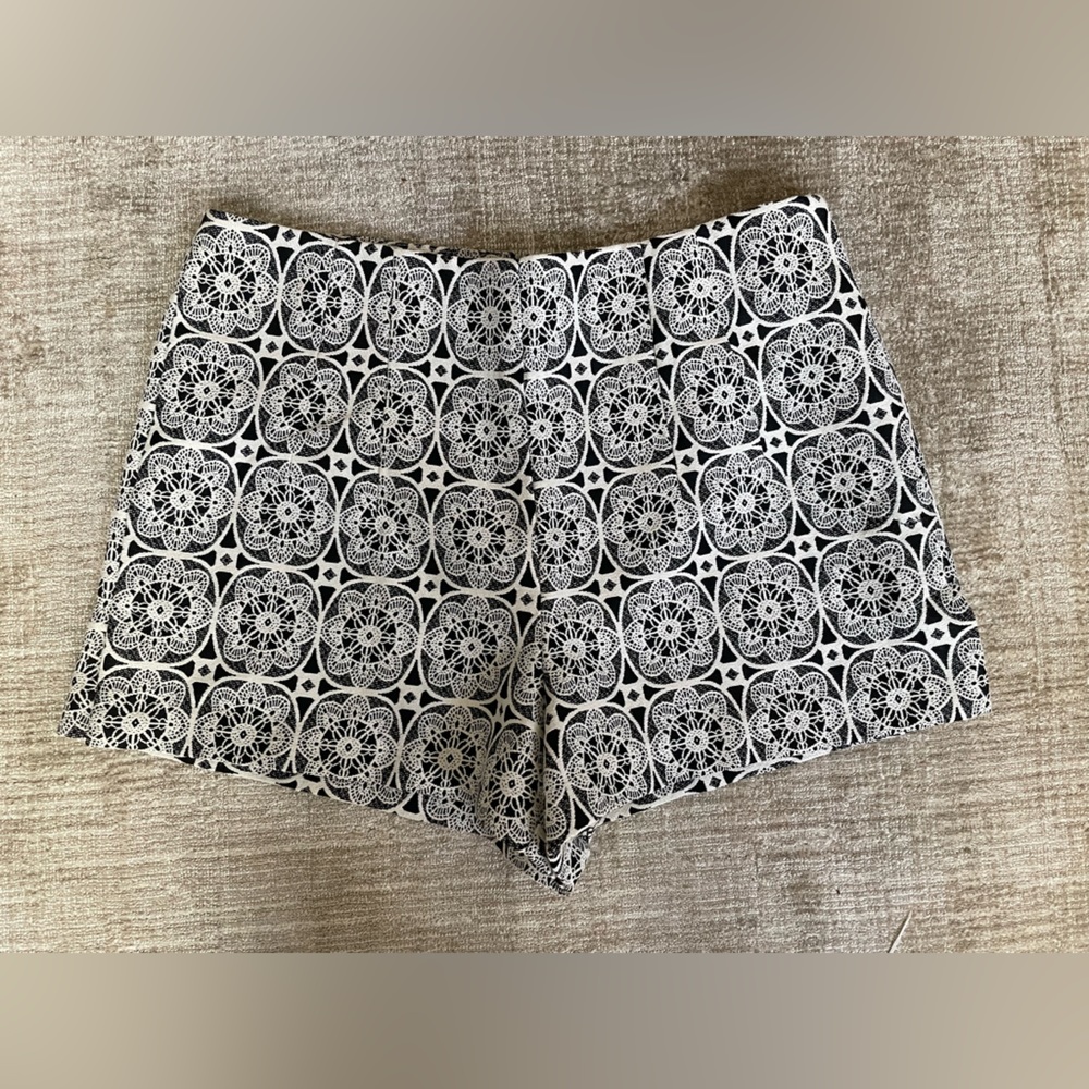 Patterned Dress Shorts